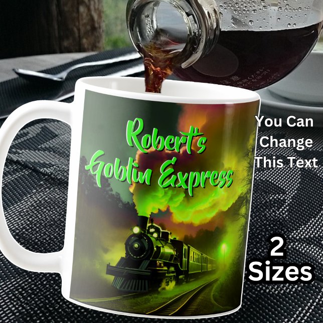 Name der Anzeige, Goblin Express Halloween Dampfzu Kaffeetasse (Von Creator hochgeladen)