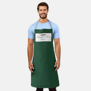 Name der Bäckerei Deep Forest Green Koch oder Mit Schürze