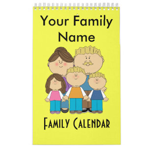 Name der benutzerdefinierten Familie Kalender