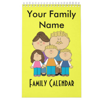 Name der benutzerdefinierten Familie Kalender