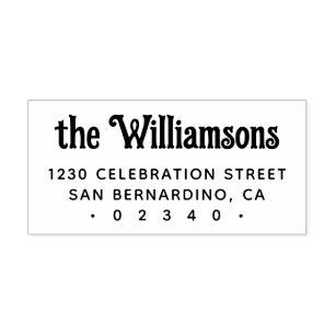 Name der benutzerdefinierten gotischen Retro-Typog Gummistempel