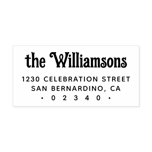 Name der benutzerdefinierten gotischen Retro-Typog Gummistempel (Prägung)