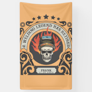 Name der benutzerdefinierten Ruheschweisderlegende Banner