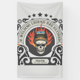 Name der benutzerdefinierten Ruheschweisderlegende Banner