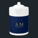 Name der Beruflichen Anfangsbuchstaben Blue Gold C<br><div class="desc">Erleben Sie dieses moderne,  elegante Design. Diese Vorlage kann an alle beruflichen Beruf angepasst werden.</div>