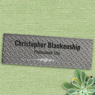 Name der beruflichen Imitate: Metal-Diamantplatte Namenschild