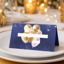 Name der blauen Goldballons der Birthday Party