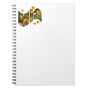 Name der Blume, Notebook Notizblock