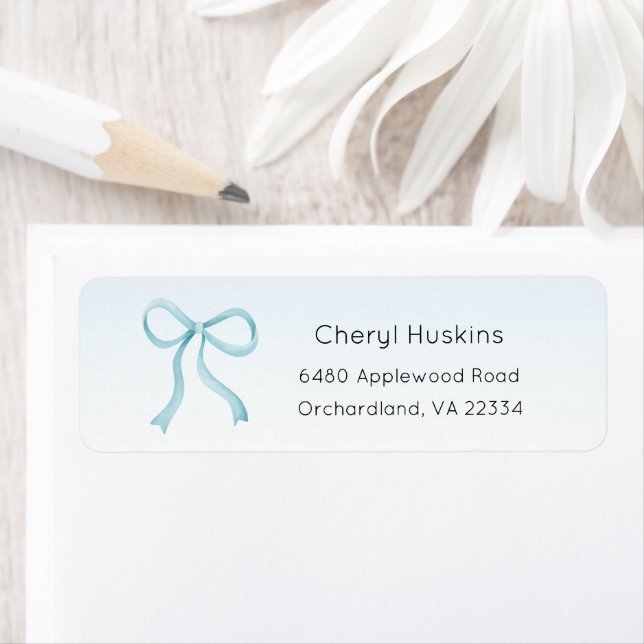 Name der Bow-Adresse, Custom, Brautparty, Baby (Insitu)