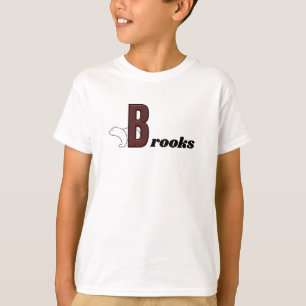 Name der Boys benutzerdefinierte Start mit B T-Shirt