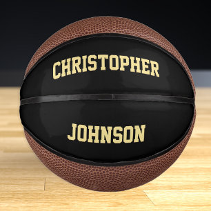 Name der Club-Schule des Mit Monogramm Spielers Mini Basketball