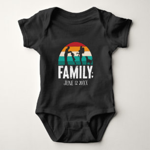 Name der coolen Wiedersehen hinzufügen Baby Strampler