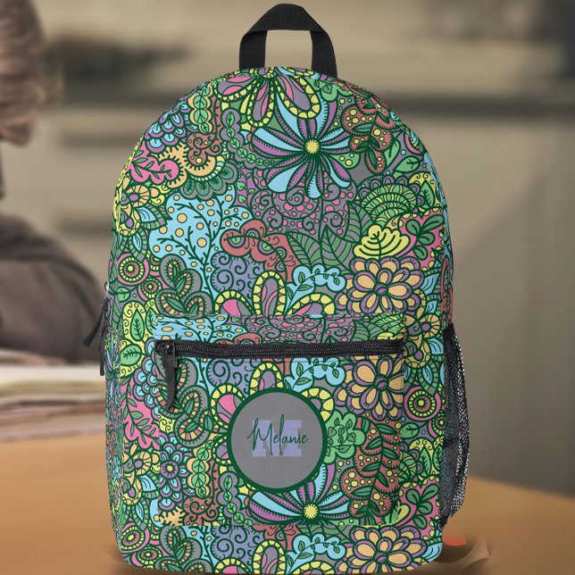Name der Fantasy-Flora und ihres Originals Bedruckter Rucksack (Von Creator hochgeladen)