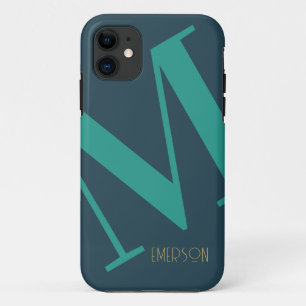 Name der Fettmonogramm Case-Mate iPhone Hülle