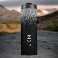 Name der Girl-Monogram-Glitzer