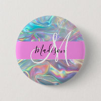 Name der Girly Rainbow Holographic Iridesgram Mono