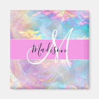 Name der Girly Rainbow Holographic Iridesgram Mono