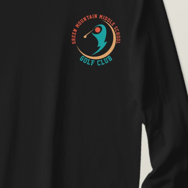 Name der Golf School Club League T-Shirt (Von Creator hochgeladen)