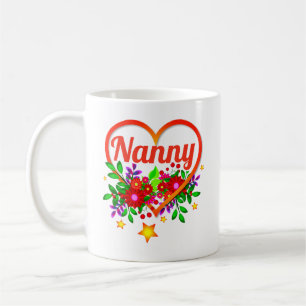 Name der Großmutter ändern - Kindermädchen - Herz  Kaffeetasse
