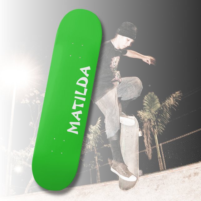 Name der grünen Moderne | Stilvolle Trendy Skateboard (Von Creator hochgeladen)