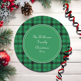 Name der grünen und schwarzen, gemütlichen Plätze Runder Aufkleber