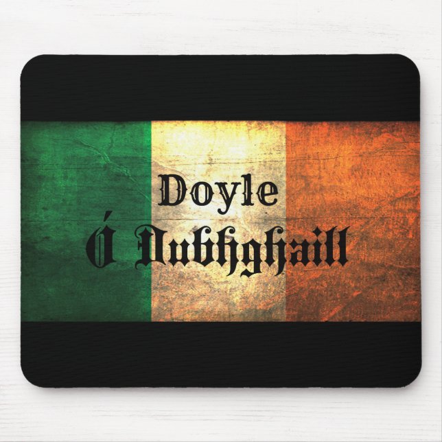 Name der irischen Familie Doyle Mousepad (Vorne)