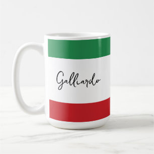 Name der italienischen Zollfamilie Kaffeetasse