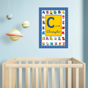 Name der Kinder / Alphabet Poster