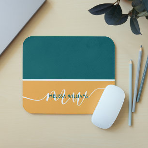 Name der Minimalistischen Schriftzeichen für grün Mousepad
