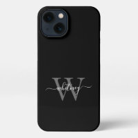 Name der Minimalistischen schwarzen und weißen Mon