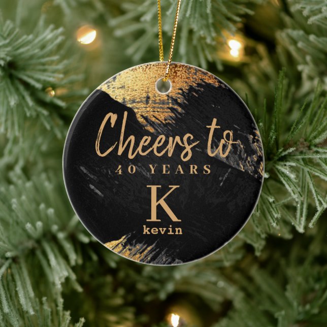 Name der Monografie jedes Jahr Keramik Ornament (Baum)