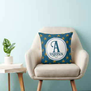 Name der Monogram-Wohngestaltung Nautic Kissen