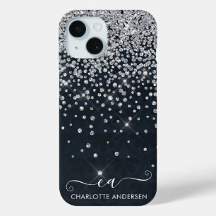 Name der Monogramm-Bezeichnung für den schwarzen u Case-Mate iPhone Hülle