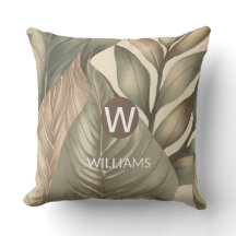 Name der Monogramm tropisch