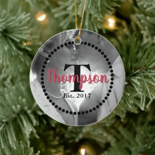 Name der Monogrammfamilie Keramik Ornament