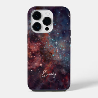 Name der nachts liegenden Galaxien iPhone 14 Pro Hülle