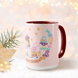 Name der niedlichen Alice im Wunderland Rosa Tasse