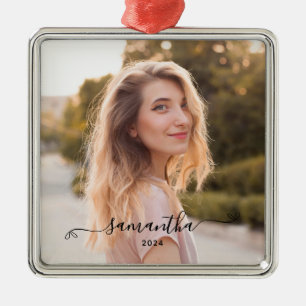 Name der niedlichen Bow-Signatur Ornament Aus Metall