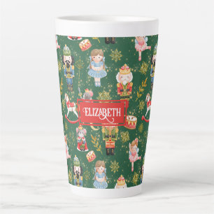 Name der niedlichen festigen Nutcracker-Ballettcha Milchtasse