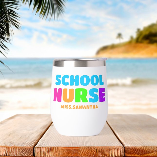 Name der personalisiert School Nurse (Strand)