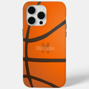 Name der personalisierten Basketball-Monogramm-Ini Case-Mate iPhone Hülle