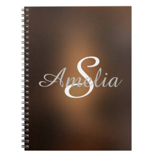 Name der personalisierten Girly Blur Notizblock