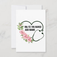 Name der personalisierten Krankenschwester