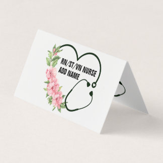 Name der personalisierten Krankenschwester