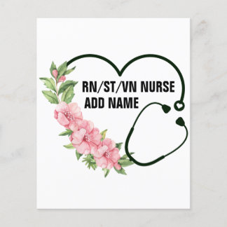 Name der personalisierten Krankenschwester