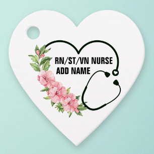 Name der personalisierten Krankenschwester Geschenkanhänger