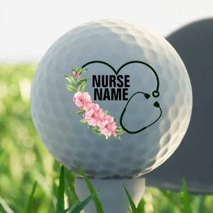 Name der personalisierten Krankenschwester Golfball