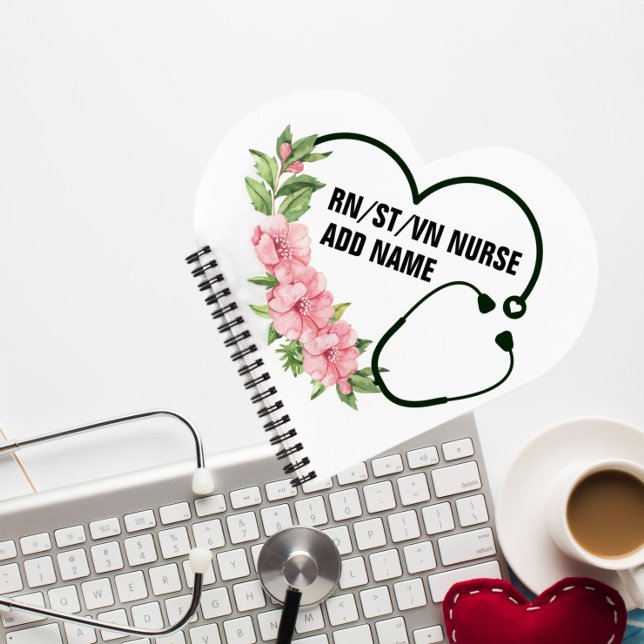 Name der personalisierten Krankenschwester Notizbuch (Von Creator hochgeladen)