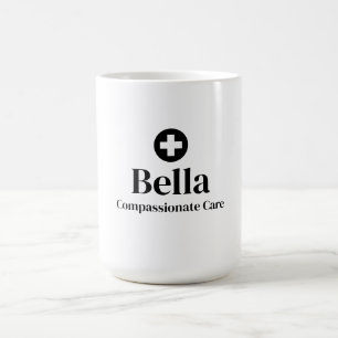 Name der personalisierten Krankenversicherung Kaffeetasse