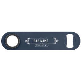 Name der personalisierten Monogramm-Bar, Datum bla Speed Flaschenöffner